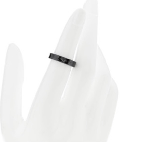 tiffany titanium 4mm 80 37 narror ring - Picture 10 of 12